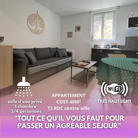 Fenix Appartement T2 40 M2 Cosy Rdc Plein Centre Ville Pierrelatte Dış mekan fotoğraf